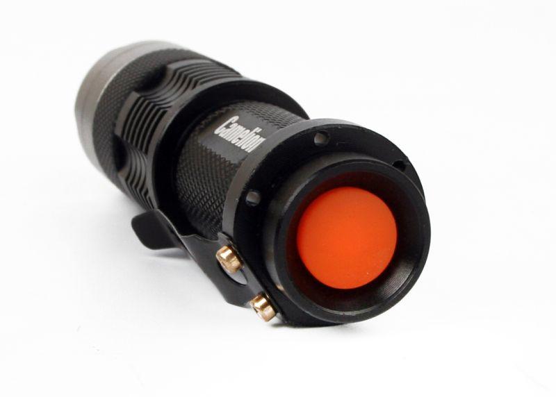 Фонарь LED5135 (LED XPE ZOOM 3 реж 1хLR6 алюм. блистер черн.) Camelion 12915