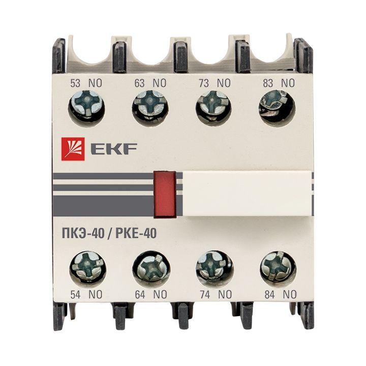 Приставка контактная ПКЭ-40 4НО EKF ctr-sc-26