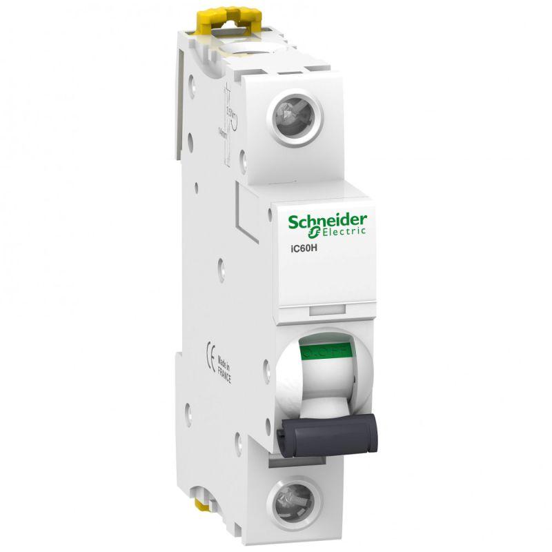 Автоматический выключатель Schneider Electric 1п C 6А 10кА iC60H Acti9  A9F89106