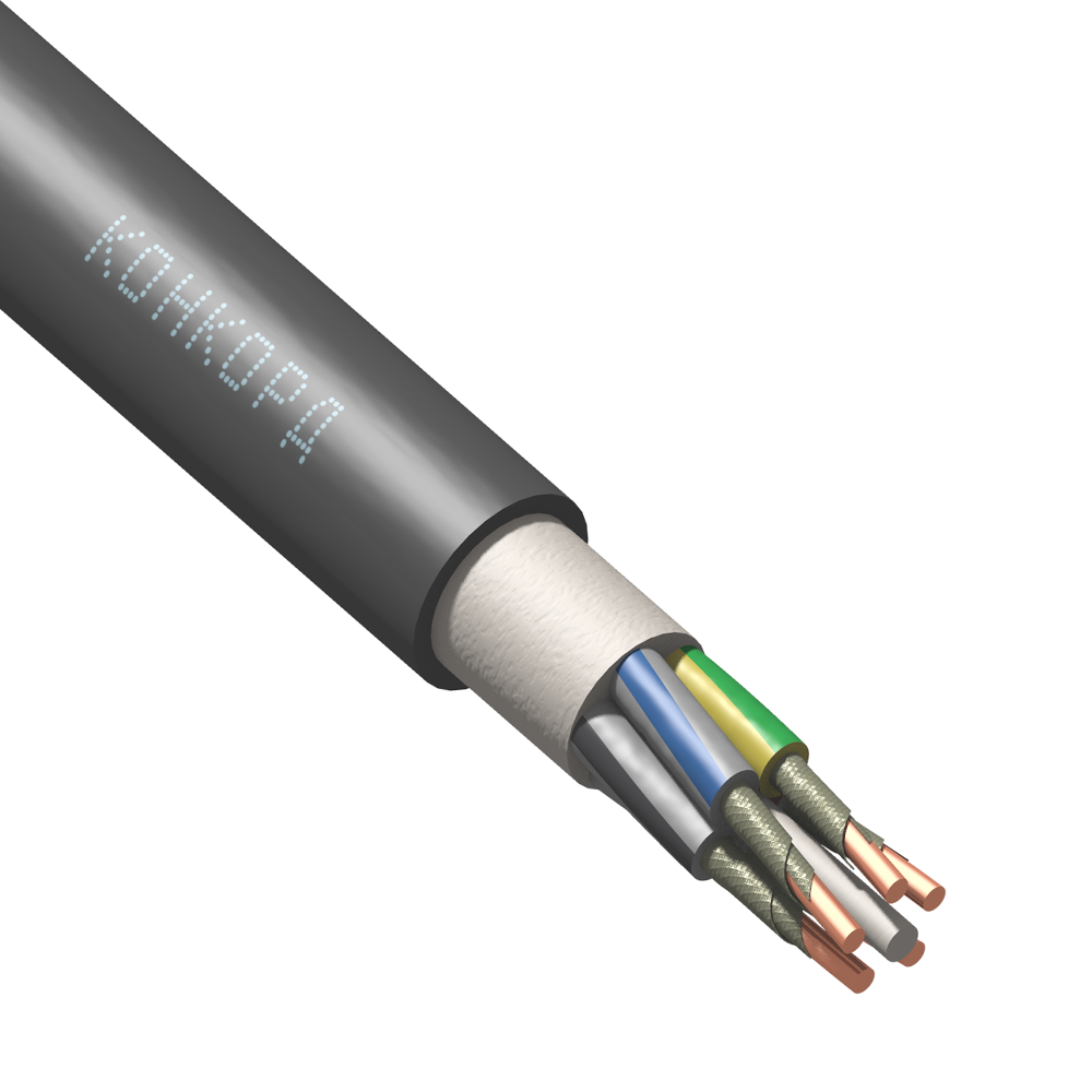 Кабель ВВГнг(А)-FRLS 5х1,5 ГОСТ Конкорд