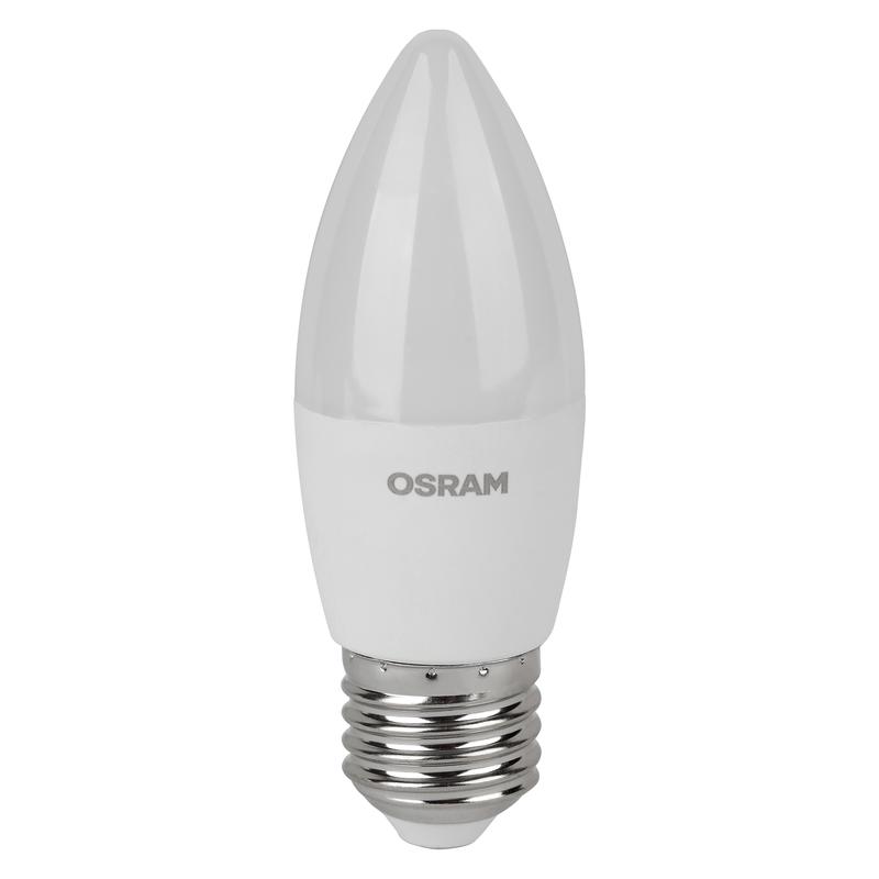 Лампа светодиодная LED Value LVCLB60 7SW/865 свеча матовая E27 230В 2х5 RU (уп.5шт) OSRAM 4058075578074